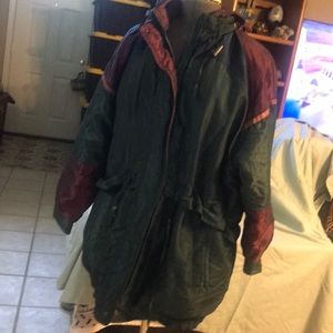 New Image Coat Jacket Shiny Puff Parachute Size 20W